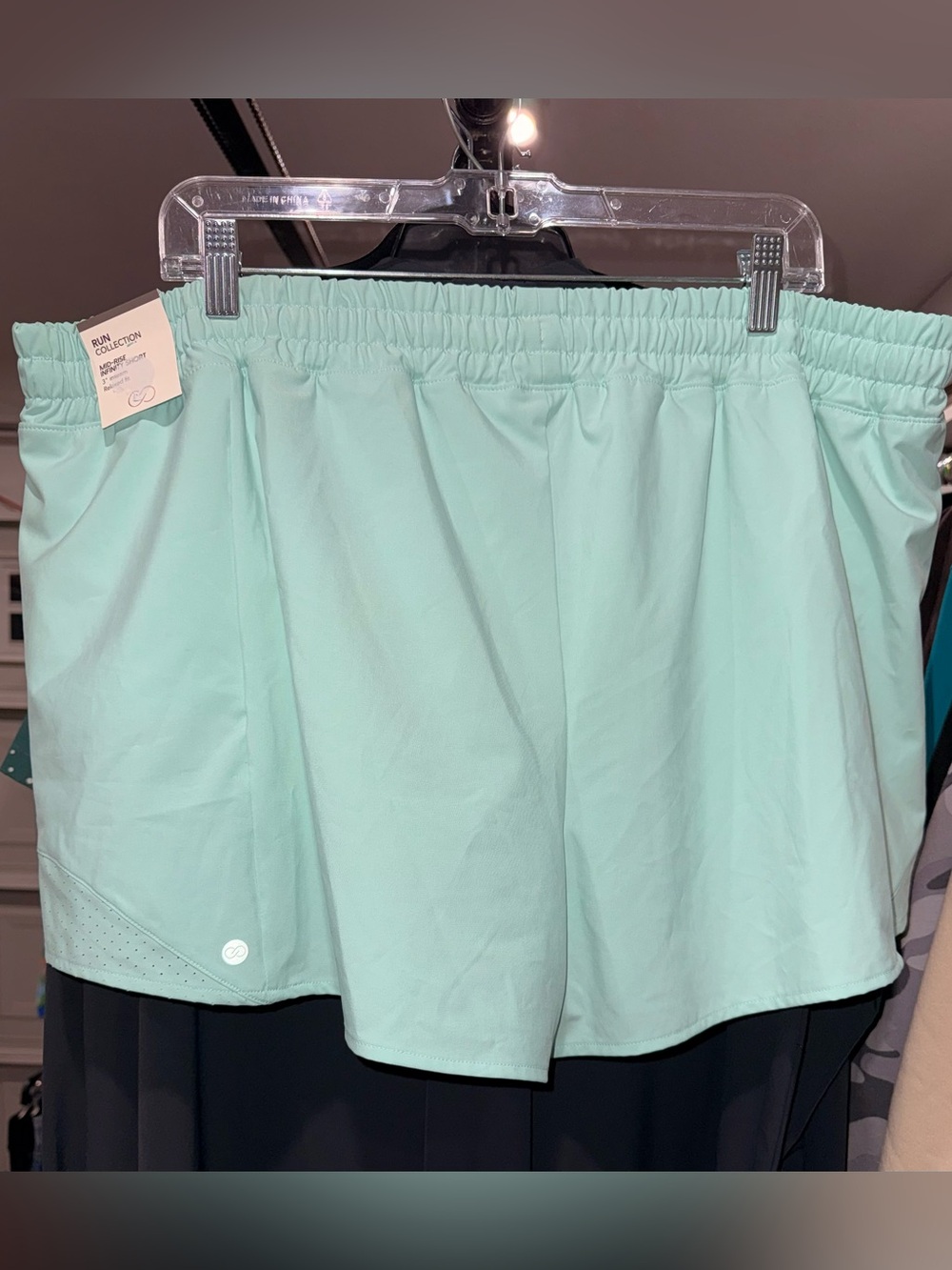 Calia Pistachio Mint Infinity Brief Lined Run Shorts Size XXL NWT - Picture 6 of 7